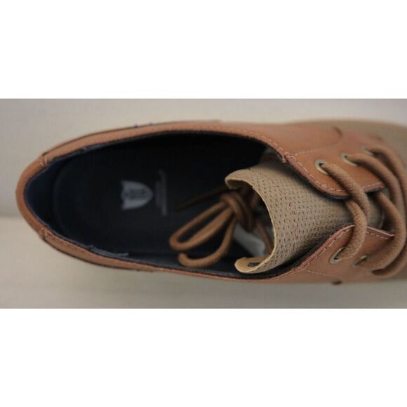 London Underground 73144 Men's Sz 11M Tan Porter Casual Lace-Up Dress Shoes - Picture 9 of 13